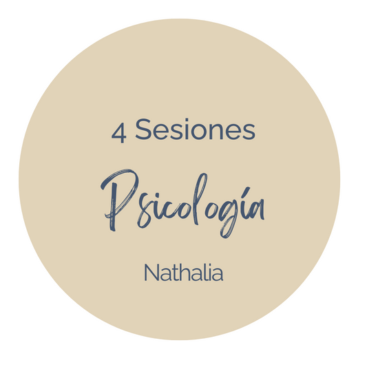 Pack 4 sessions de psicologia - Nathalia (Programa SENT)