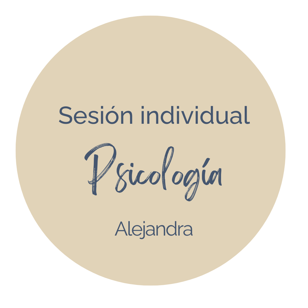 Sesión individual psicología 60' - Alejandra